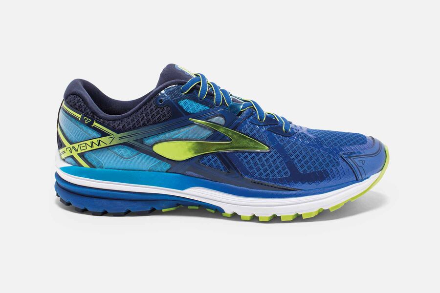 Zapatillas Running Brooks Ravenna 7 Hombre Azules España TUVG67831